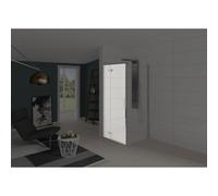 Paroi Kinestyle pivotant pour porte+fixe 90 gauche - KINEDO PA1792CTNEG
