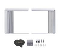Paroi latérale d'isolation AC pour fenêtre, paroi latérale d'isolation AC, paroi latérale de climatisation économe en énergie, paroi latérale bien isolante, kit de remplissage facile