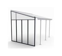Palram - Paroi Latérale Grise Pour Pergola 704484