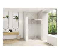 Paroi Smart Design C sans seuil 100 blanc cosmos fixe à droite - KINEDO PA90112BCOED