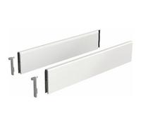 Parois latérales acier TopSide-H92mm-L450mm-blanc HETTICH