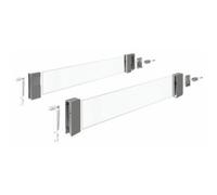 Parois latérales DesignSide en verre Innotech Atira-anthracite-L470 mm HETTICH