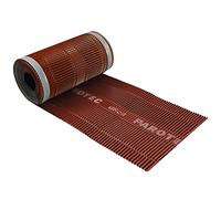 Parotec 30 cm x 5 m - Rouge Brique RAL 8004, bande de haute qualité pour faitage et raccords, idéale pour l'étanchéité et la ventilation des toitures