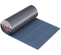 Parotec BuTape Bande d'Étanchéité Aluminium Butyle - Réparation Toiture - Imperméable, Résistante aux UV et Intempéries, Forte Adhérence - 300 mm x 10 m - 7 Couleurs (Graphite)