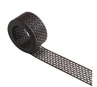 Parotec grille de ventilation 100 mm x 5 m Marron | Bande d'aération, grille de protection oiseaux, polypropylène, protection contre les insectes et les rongeurs