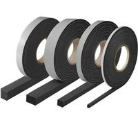 Parotec Ruban d'étanchéité expansible 20 mm x 4 mm -> 20 mm x 8 m | Bande d'étanchéité, bande expansive, pour joints et fenêtres, plaques de plâtre, Anthracite