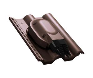PAROTEC S56 - passage solaire toiture RAL 8017 marron S560502