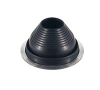 Parotec Solin de Toit - Passage du Toit - Flexible - Étanche - Fabriqué d'EPDM - Résistant aux Hautes Témperatures - Universel - Ronde Tuile Métallique - Diamètre de 125 à 230 mm