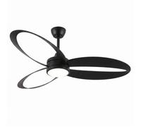 Parrot Uncle Ventilateur de plafond LED 106 cm noir moteur DC silencieux télécommande 6 vitesses dimmable réversible été hiver
