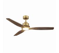 Parrot Uncle Ventilateur plafond LED 142 cm avec pales en bois massif moteur DC silencieux télécommande 6 vitesses
