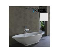Partie externe mitigeur monocommande mural bain douche blanc mat Apice - Bossini Z00557045