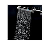 Partie externe mitigeur thermostatique mural bain douche noir mat Apice - Bossini Z00523073