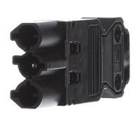 Partie mâle avec décharge de traction - Installation du connecteur enfichable 3x1,5mm² GST18I3S S... | Wieland | GST18I3S S1 ZR1 SW | 92.932.3053.1 | Connecteur enfichable
