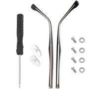 Parties de Lunettes de Rechange en Métal Transparent, Universelles, Paire | Branche de Lunette de Rechange, Bras de Remplacement pour Lunettes, Léger