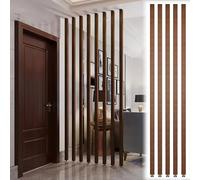 Partit Sn Grand séparateur de pièce en bois - Colonne décorative creuse Slish pour salon, bureau, entrée Reurant - Séparateur d'espace polyvalent