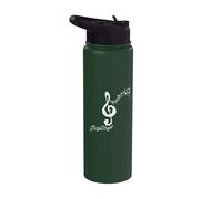 Partitions de musique musiciens e sol Partitions Stainless Steel Insulated Water Bottle