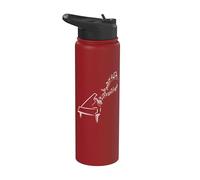 Partitions de musique musiciens e sol Partitions Stainless Steel Insulated Water Bottle