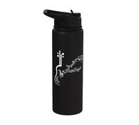Partitions de musique musiciens e sol Partitions Stainless Steel Insulated Water Bottle