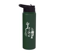 Partitions de musique musiciens e sol Partitions Stainless Steel Insulated Water Bottle