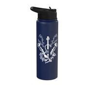 Partitions de musique musiciens e sol Partitions Stainless Steel Insulated Water Bottle