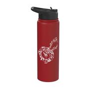Partitions de musique musiciens e sol Partitions Stainless Steel Insulated Water Bottle