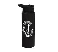 Partitions musicales Musiciens Clés de musique Stainless Steel Insulated Water Bottle