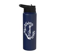 Partitions musicales Musiciens Clés de musique Stainless Steel Insulated Water Bottle