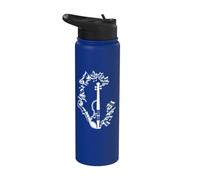 Partitions musicales Musiciens Clés de musique Stainless Steel Insulated Water Bottle