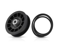 Partuto Poulie Renvoi Plate 539110311/539110411 Courroie Entraînement Tondeuse autoportée pour Husqvarna Z254F,Z200,Cz3815,Cz4217,Rz5424,Z5426 Et Rz4623, Tondeuse Poulans Pro 460Zx.