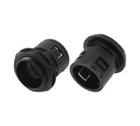 Partuto Raccord Rapide Souple Pour Câble Noir 2 Pcs Étanche PA6 Nylon | Filetage M40x1.5, Diamètre Intérieur 34.5mm / 1.36", Type De Conduit AD34.5, Indice De Protection IP68