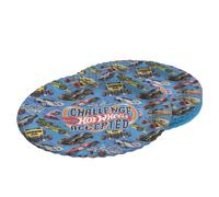 Party Factory Hot Wheels - Lot de 8 assiettes jetables en carton - Multicolore - Diamètre : 23 cm - Pour anniversaire d'enfant, fête à thème