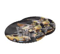 Party Factory Transformers Lot de 8 assiettes jetables en carton, multicolores, Ø 23 cm, pour anniversaire d'enfant, fête à thème