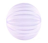 Party Pro 50212L Lampion Rond Papier 60g Blanc 30 x 30 x 30 cm