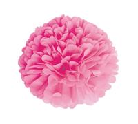 Party Pro 50246 Pompom Papier de Soie Bubble Gum 40 x 40 x 40 cm