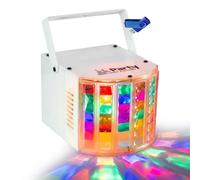 Party Sound & Light Jeu de lumière Derby LED 6 couleurs multi faisceau + clé USB 32 Go
