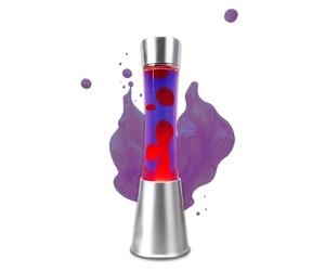 Party town Lampe Lave Enfant Rose Et Violet - Lampe A Lave | Lava Lamp 40 Cm | Magma | Lampes De Chevet Enfant | Cadeau Adulte | Lampes à Mouvement Liquide