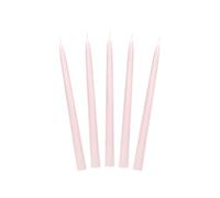 PartyDeco Bougies flambeaux coniques lot de 10 24 cm 5 h vieux rose