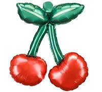 PartyDeco Ballon gonflable 2 Cerises 28 x 31 cm