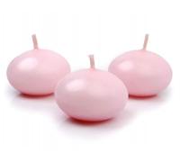 PartyDeco Bougies flottantes, Couleur Rose, sdmat40 - 081-op