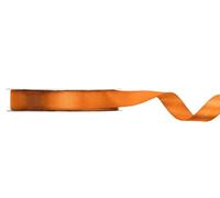 PartyDeco Ruban cadeau en satin rouge rouille 25 m x 12 mm de large