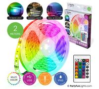 PartyFunLights bande LED multicolore RGB - alimentée par USB - 2 mètres