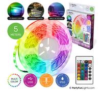 PartyFunLights bande LED multicolore RGB - alimentée par USB - 5 mètres