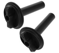 PartyKindom 2 Pièces Bouton Rotatif de Vanne à Gaz pour Moto Levier de Robinet Essence Ergonomique Poignée de Vanne de Carburant Résistante Remplacement Rapide pour Scooter et Moto
