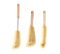 PartyKindom 3pièces Brosse de Nettoyage pour Bouteille Eau avec Goupillon pour Paille Manche Long et Crochet Facile à Utiliser et Compatible Lave-vaisselle