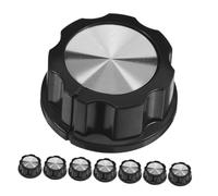 PartyKindom 8 Pièces Bouton De L'interrupteur Commutateur De Commande Du Brûleur à Gaz Bouton De Remplacement De Cuisinière à Gaz Bouton De Commande Du Gril à Gaz Black Plastique