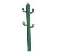 PartyKindom Autocollant Mural Décoration Murale DIY Amusante Garçon et Filles de Mesure de Hauteur en PVC Auto-adhésif Cactus Vert pour Chambre D’garçon et Filles