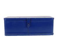 PartyKindom Boîte à Outils Facile à Transporter Grosse Capacité Bleu Robuste Organiser pour Organisateur de Coffre de Voiture Usage Automobile