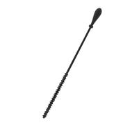 PartyKindom Brosse de Nettoyage de Paille Facile à Utiliser en Silicone Réutilisable et Longue Poignée Embout Souple pour Bouteilles et Pailles