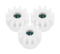 PartyKindom Kit de Réparation 3pcs pour Balai Serpillère Blanc en Plastique Rotation Fluide Compatible Seau Easywring pour Entretien