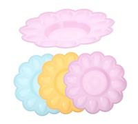 PartyKindom Lot de 4 Porte-œufs en Plastique, Boîte de Rangement pour Œufs, Facile à Nettoyer et Peu Encombrante, Cuisine et Salle à Manger Couleur Aléatoire